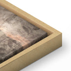 Autumn Leaves Twilight Retro Canvas Print