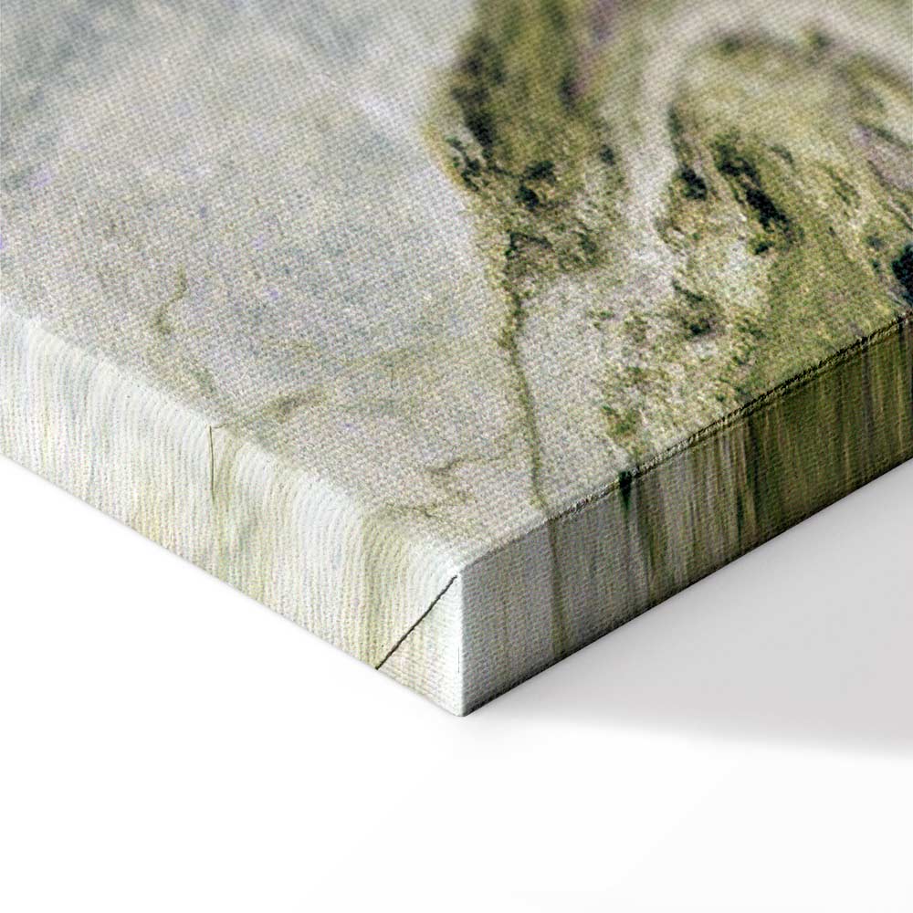 Colorful Abstract Rock Canvas Print