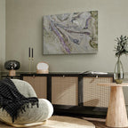 Colorful Abstract Rock Canvas Print