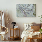 Colorful Abstract Rock Canvas Print