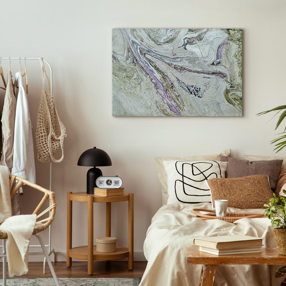 Colorful Abstract Rock Canvas Print