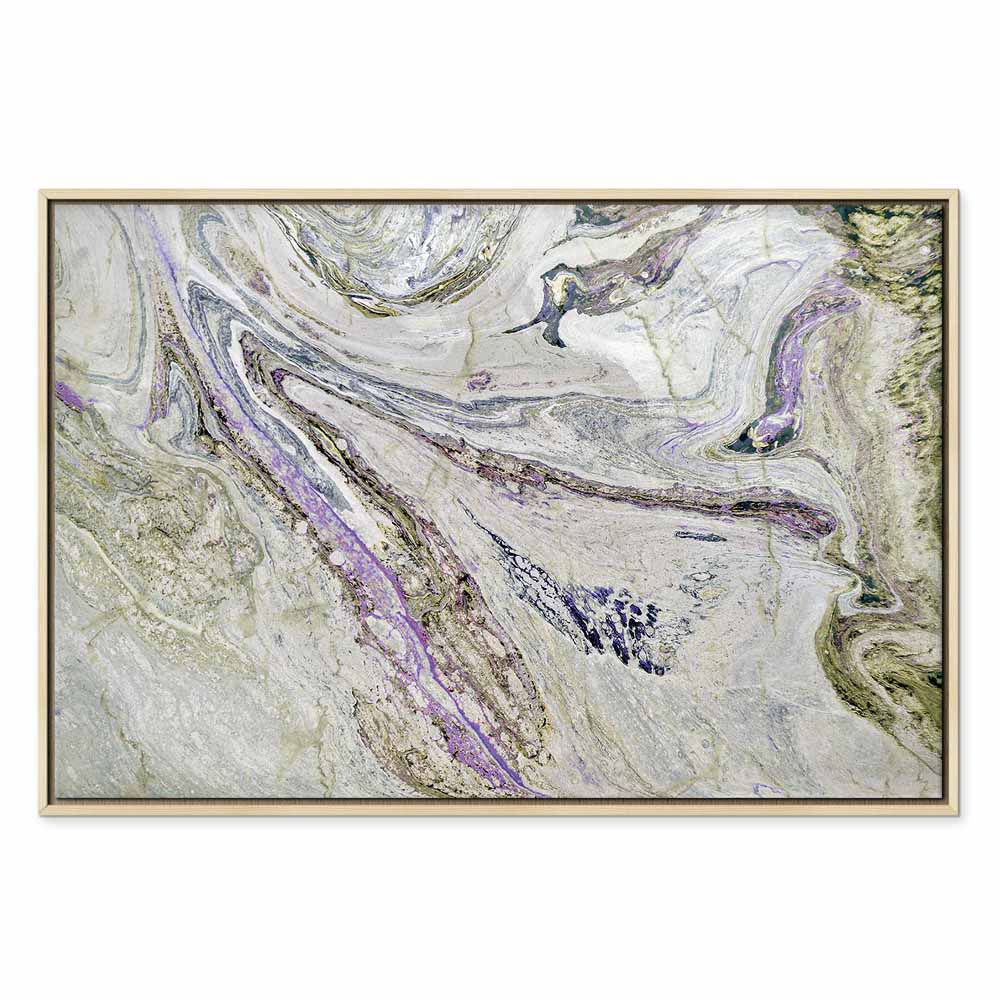 Colorful Abstract Rock Canvas Print