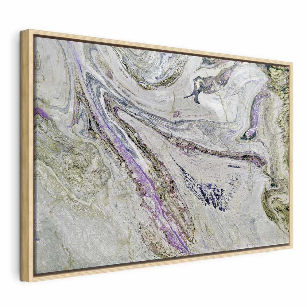 Colorful Abstract Rock Canvas Print