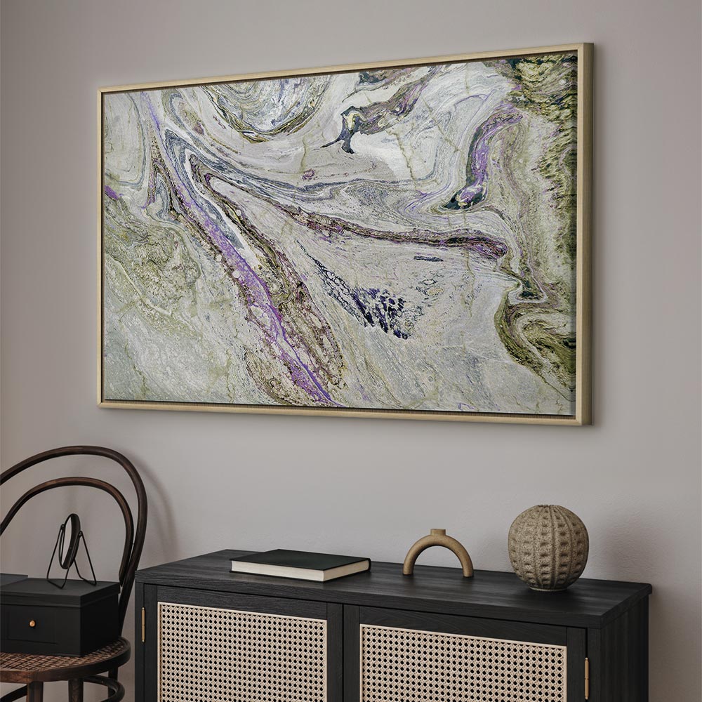 Colorful Abstract Rock Canvas Print