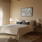 Colorful Abstract Rock Canvas Print