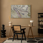 Colorful Abstract Rock Canvas Print