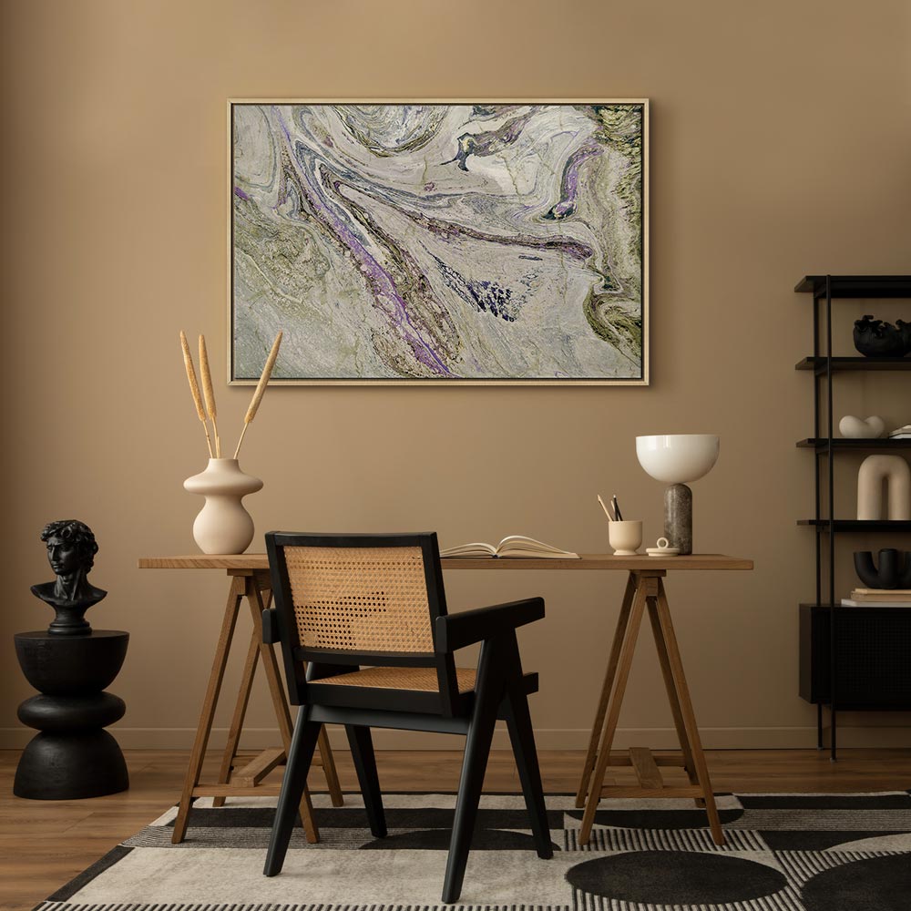 Colorful Abstract Rock Canvas Print