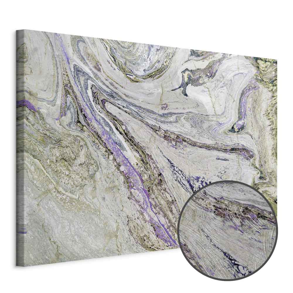 Colorful Abstract Rock Canvas Print