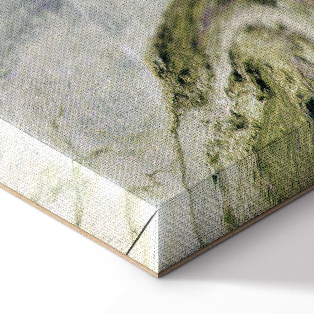 Colorful Abstract Rock Canvas Print