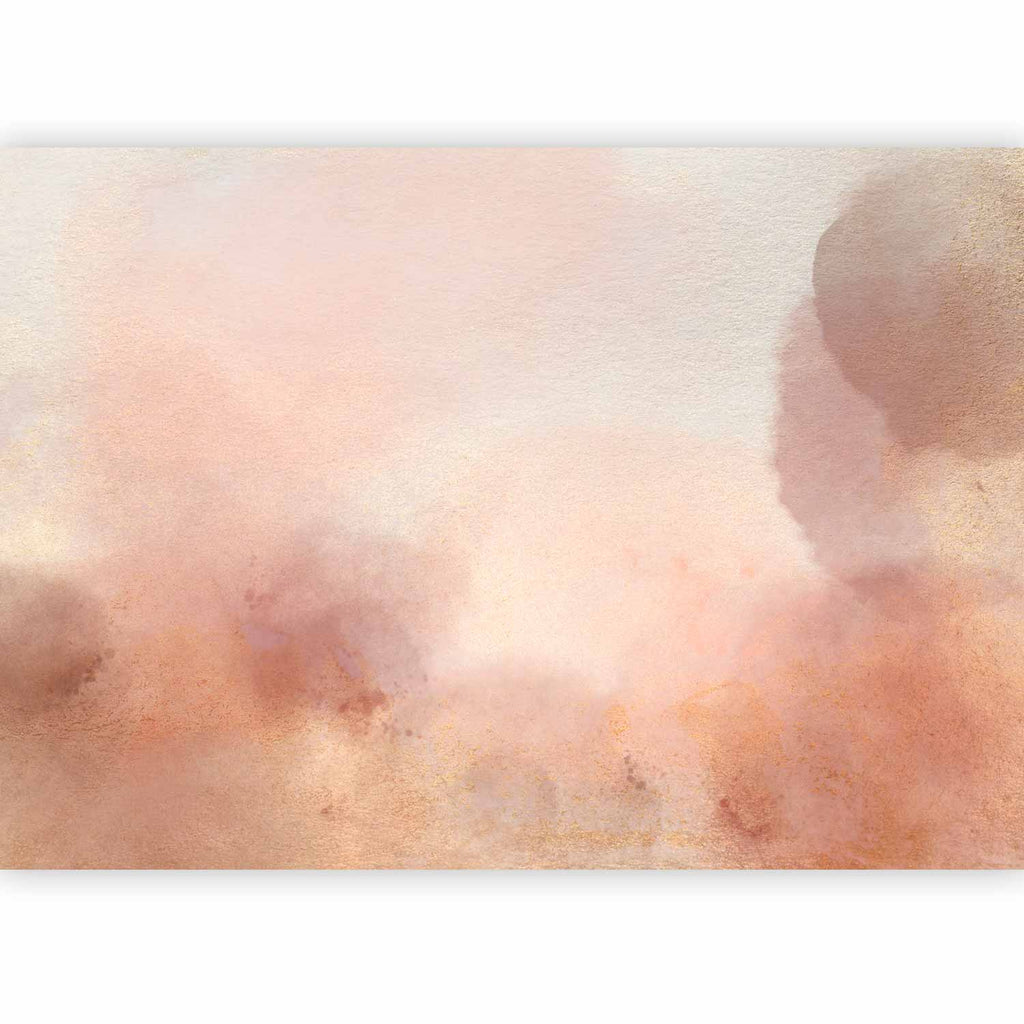 Pink Cloud Abstract Wall Mural
