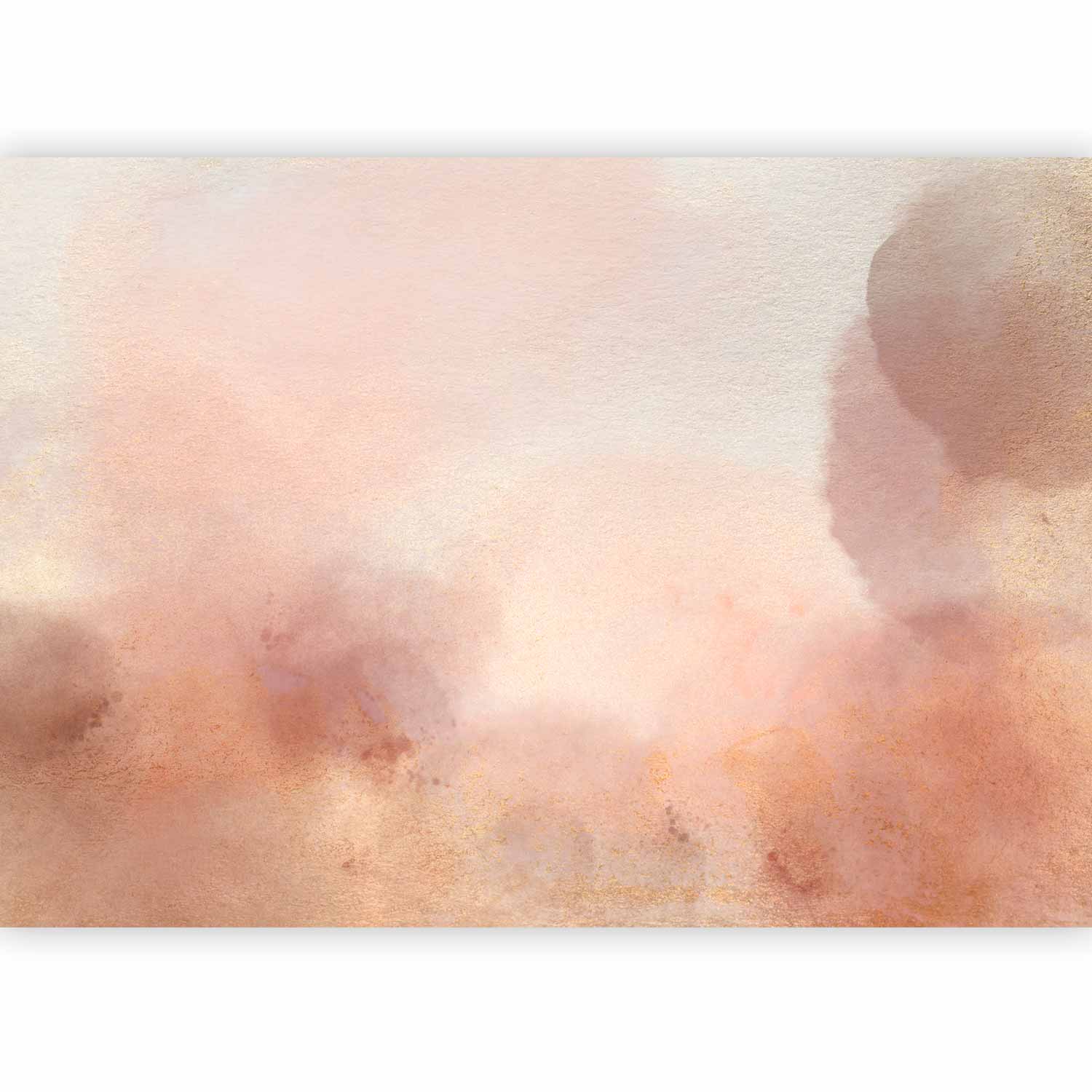 Pink Cloud Abstract Wall Mural