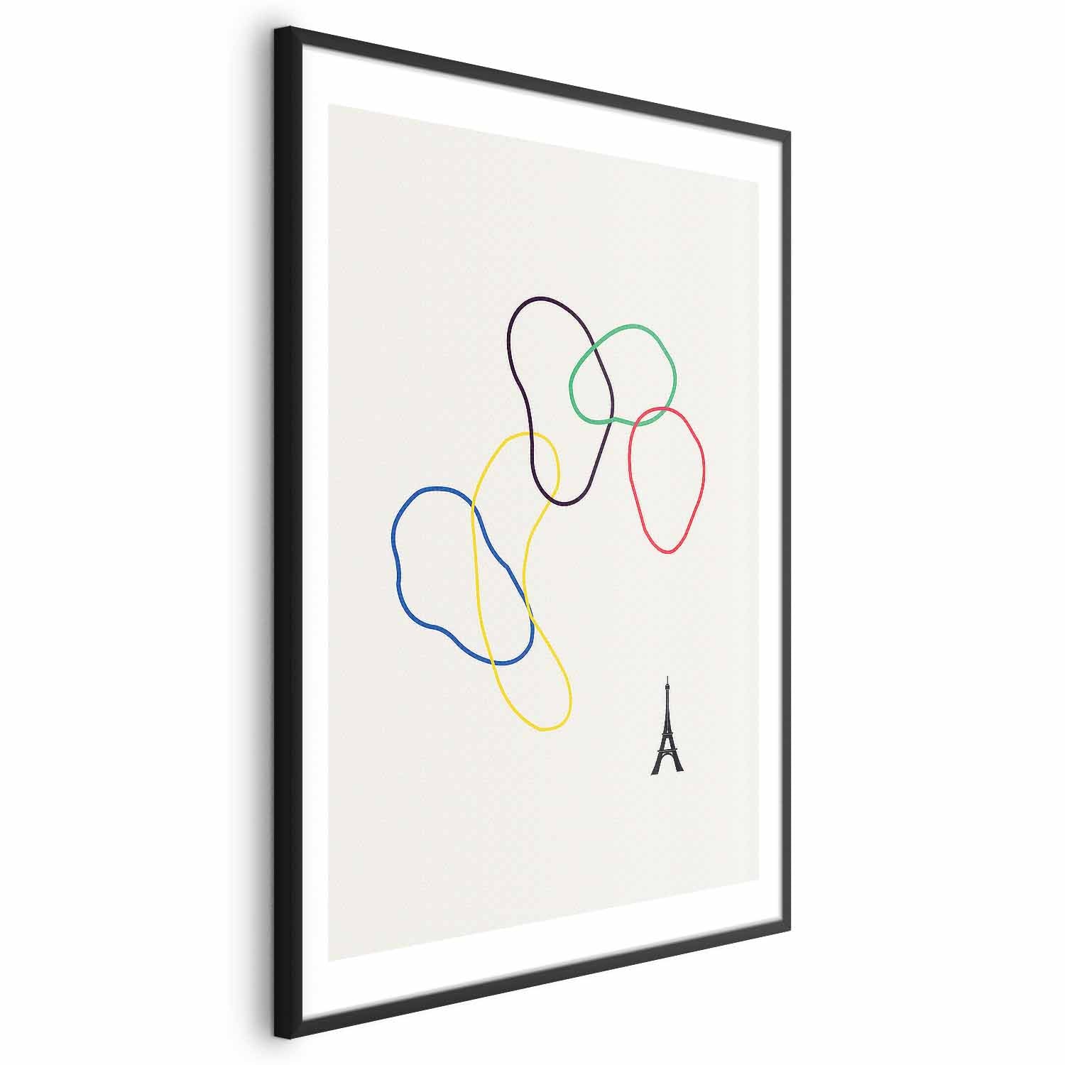Colorful Circles Minimalist Poster