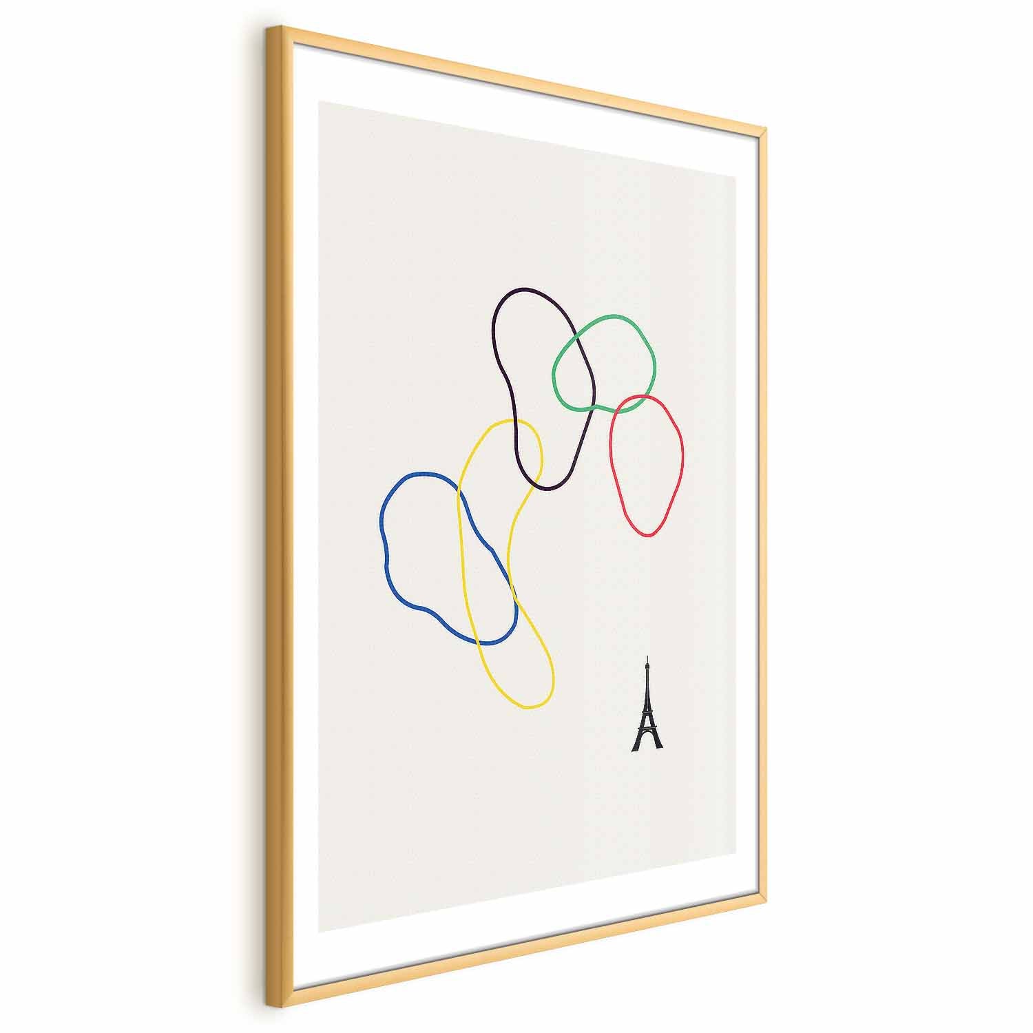 Colorful Circles Minimalist Poster
