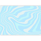 Stunning Wall Mural with Abstract Wave Design