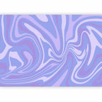 Purple Abstract Wall Mural Transforming Spaces