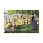 La Grande Jatte Pointillism Classic Canvas Print