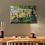 La Grande Jatte Pointillism Classic Canvas Print