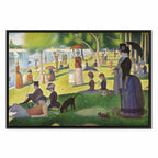 La Grande Jatte Pointillism Classic Canvas Print