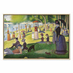 La Grande Jatte Pointillism Classic Canvas Print