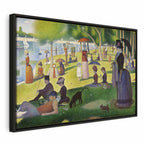 La Grande Jatte Pointillism Classic Canvas Print