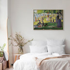 La Grande Jatte Pointillism Classic Canvas Print