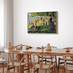 La Grande Jatte Pointillism Classic Canvas Print