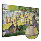 La Grande Jatte Pointillism Classic Canvas Print