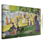 La Grande Jatte Pointillism Classic Canvas Print