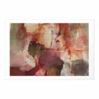 Abstract Spring Watercolor Composition Poster