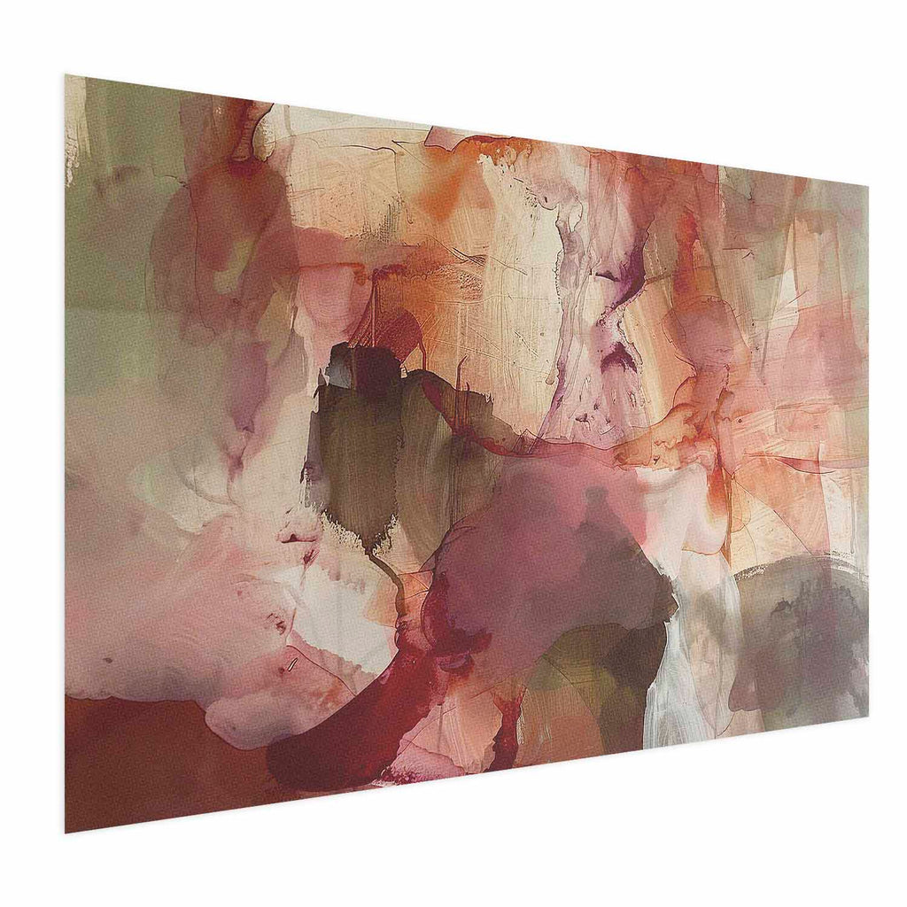 Abstract Spring Watercolor Composition Poster
