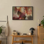 Abstract Spring Watercolor Composition Canvas Print