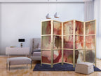 Japanese Room Divider with Beautiful Abstract Design