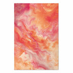 Fiery Abstract Shapes Multicolor Posters