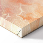 Fiery Abstract Shapes Multicolor Canvas Print