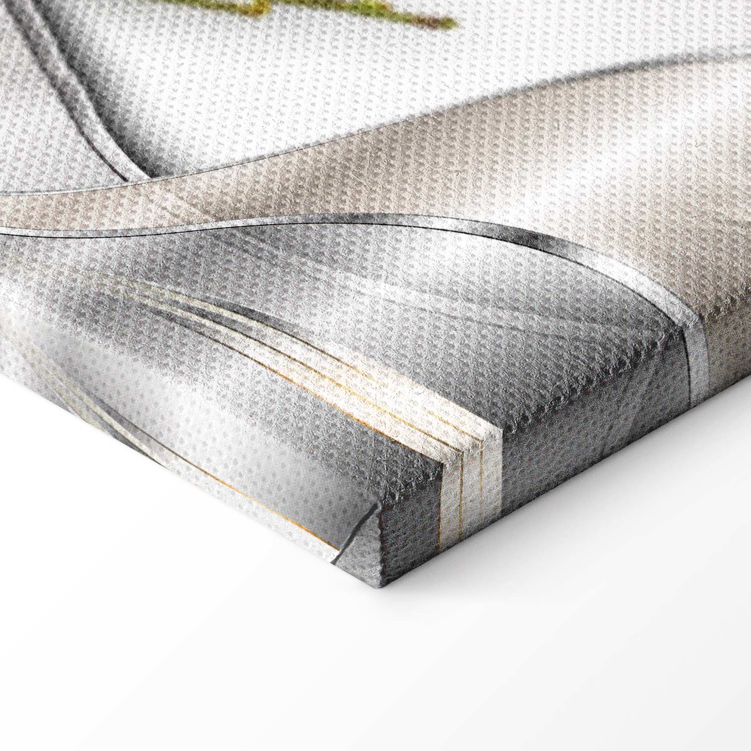 Abstract Orchid Geometric Canvas Print