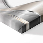 Crystalline Geometric Abstract Modern Canvas Print