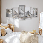 Crystalline Geometric Abstract Modern Canvas Print