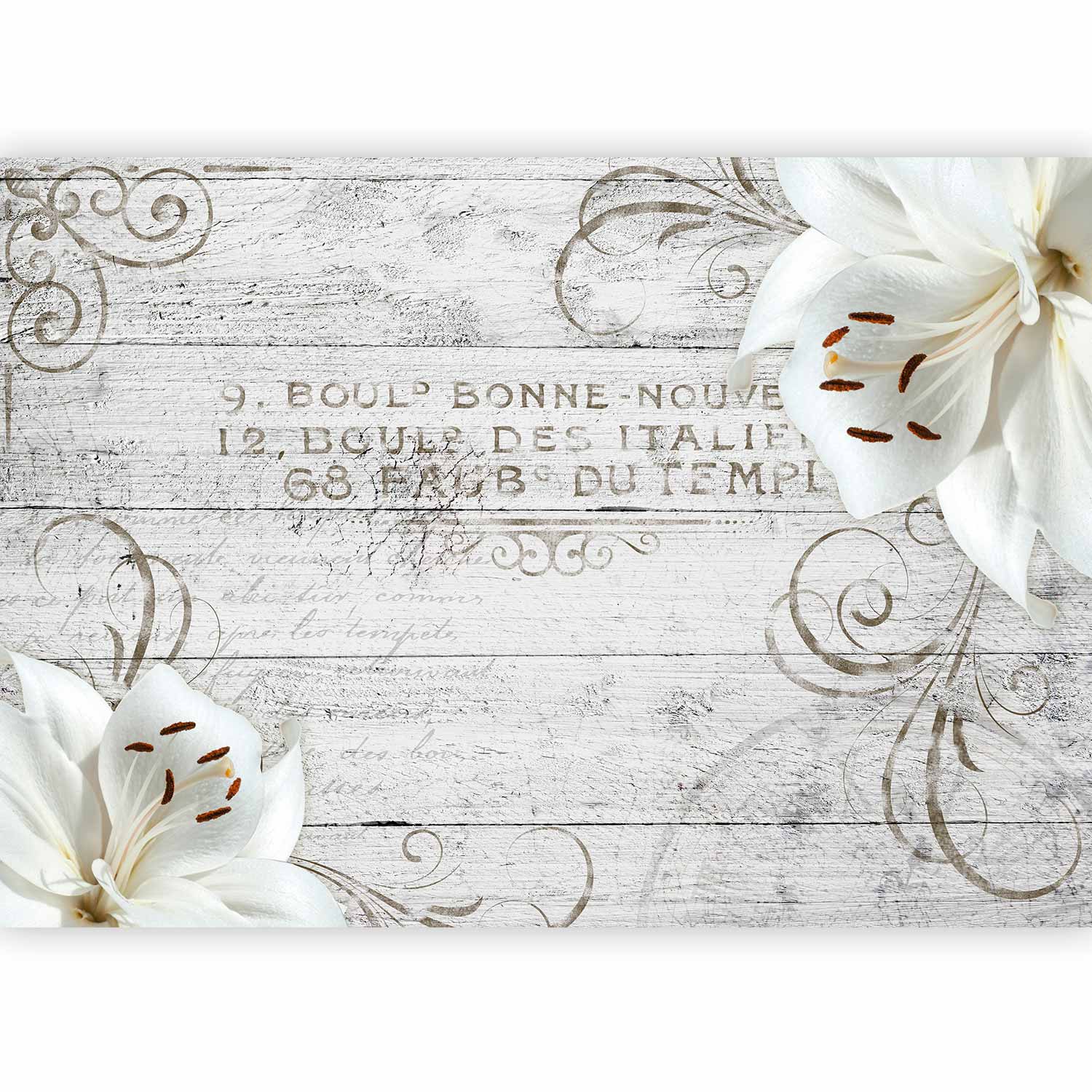 Bonne Nouvelle Lily Floral Wall Mural