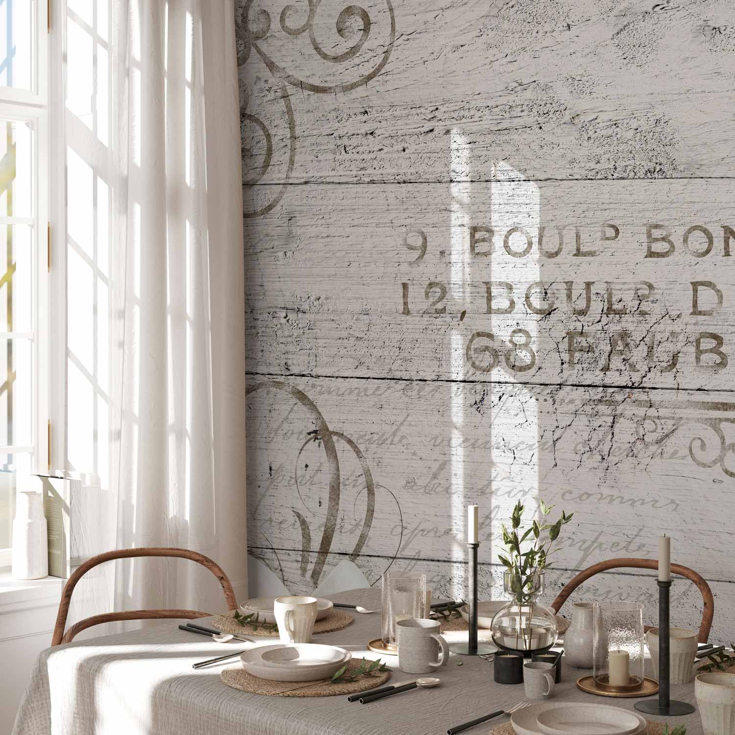 Bonne Nouvelle Lily Floral Wall Mural