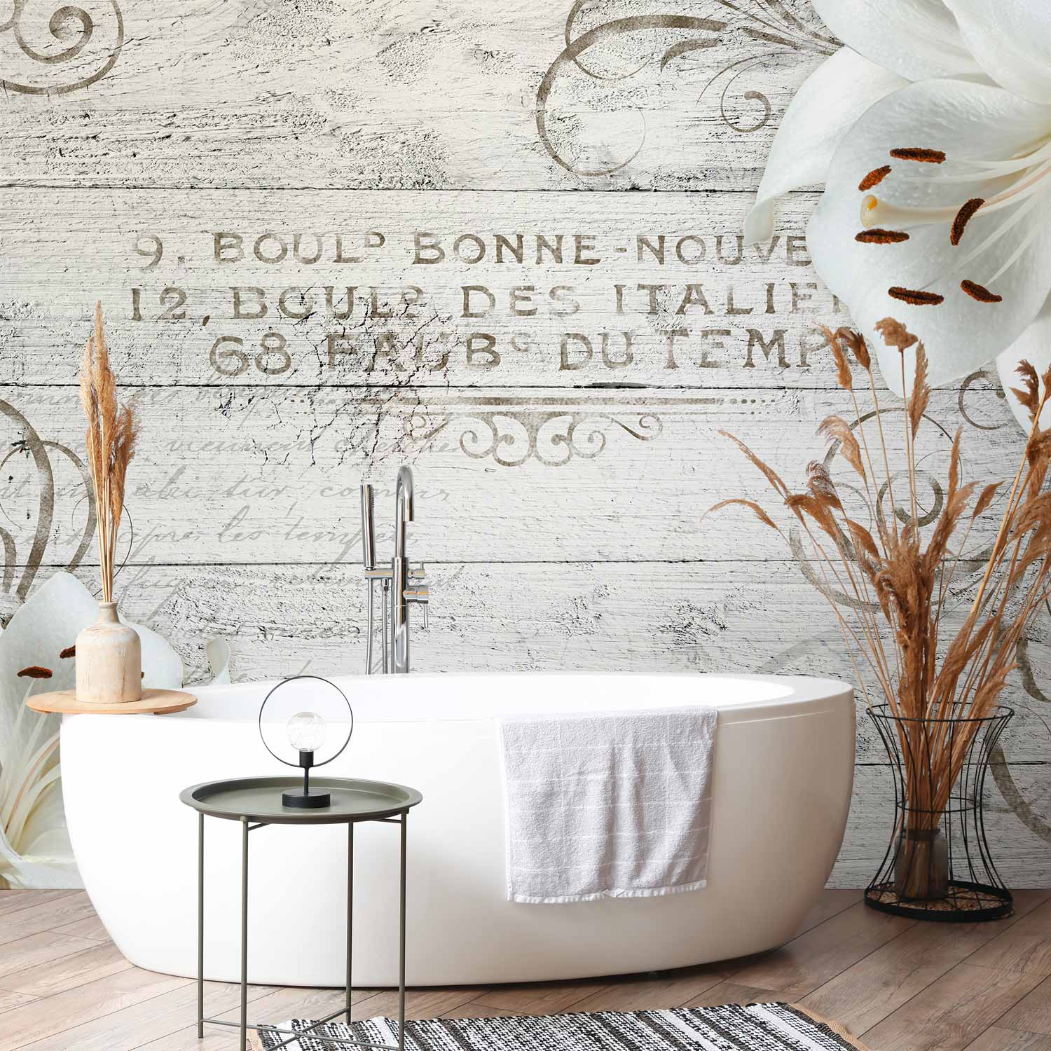 Bonne Nouvelle Lily Floral Wall Mural