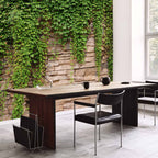 Ivy Leaves Stone Texture Wall Mural