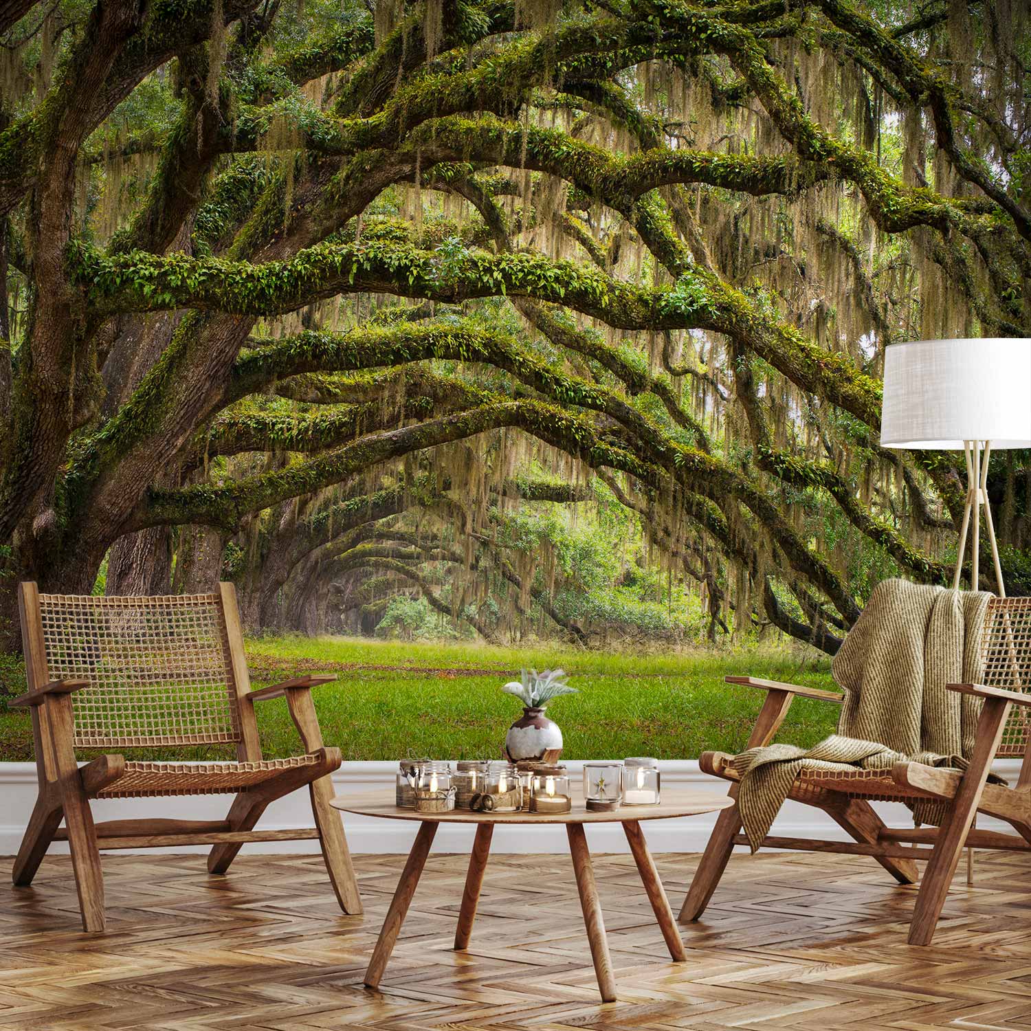 Forest Tree Embrace Nature Wall Mural