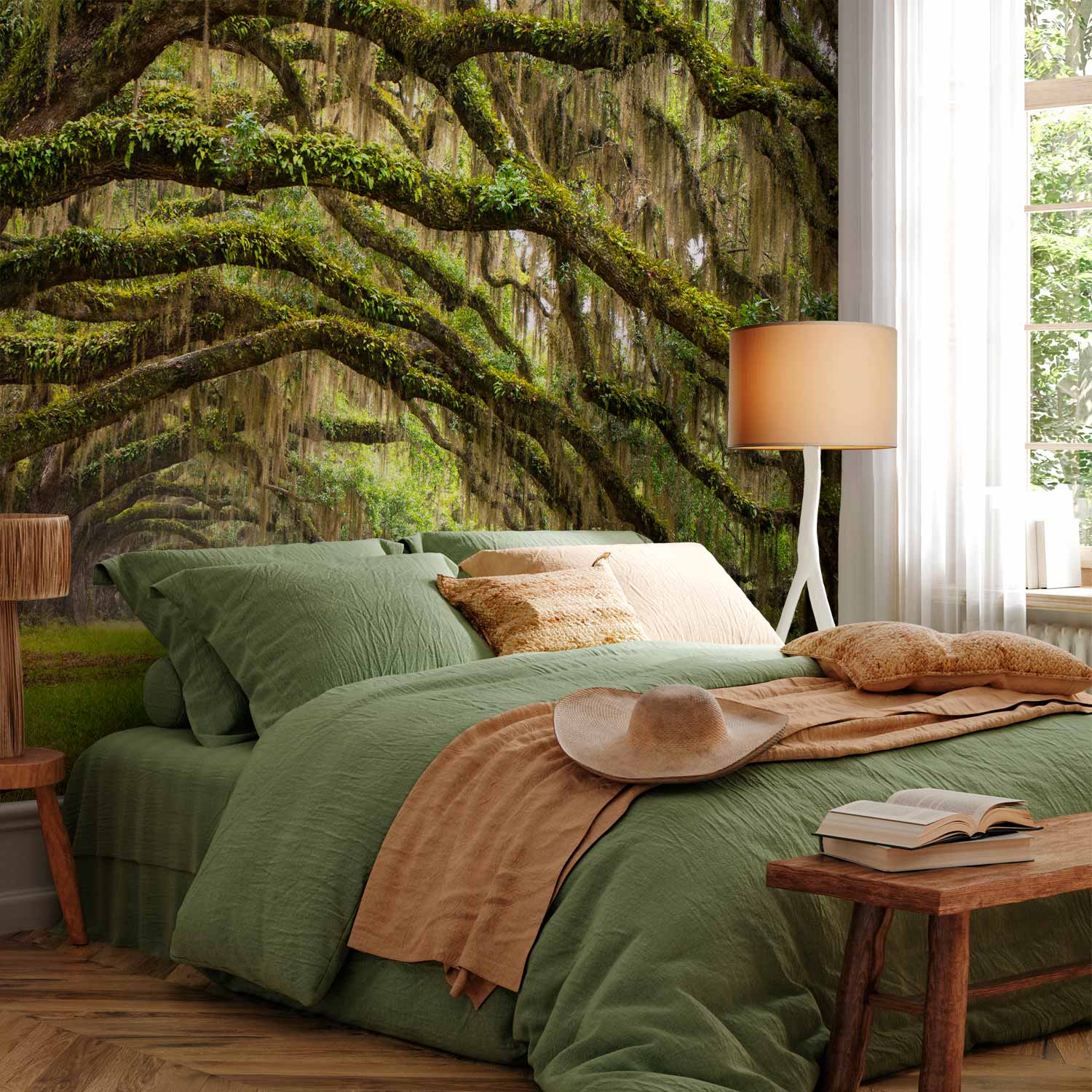 Forest Tree Embrace Nature Wall Mural