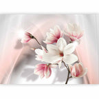 White Magnolia Floral Wall Mural
