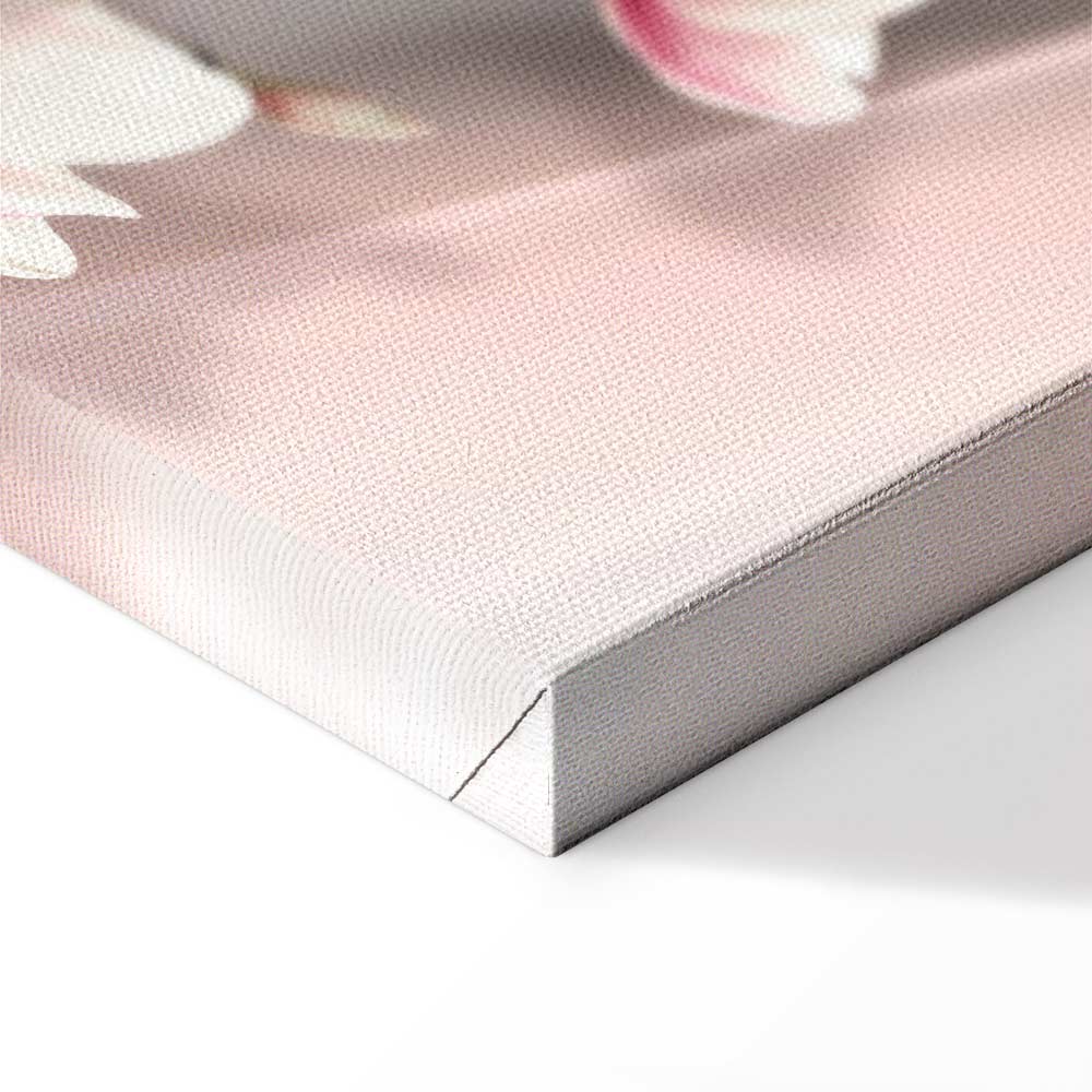 Magnolia Bloom Floral Canvas Print