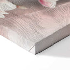 Magnolia Bloom Floral Canvas Print