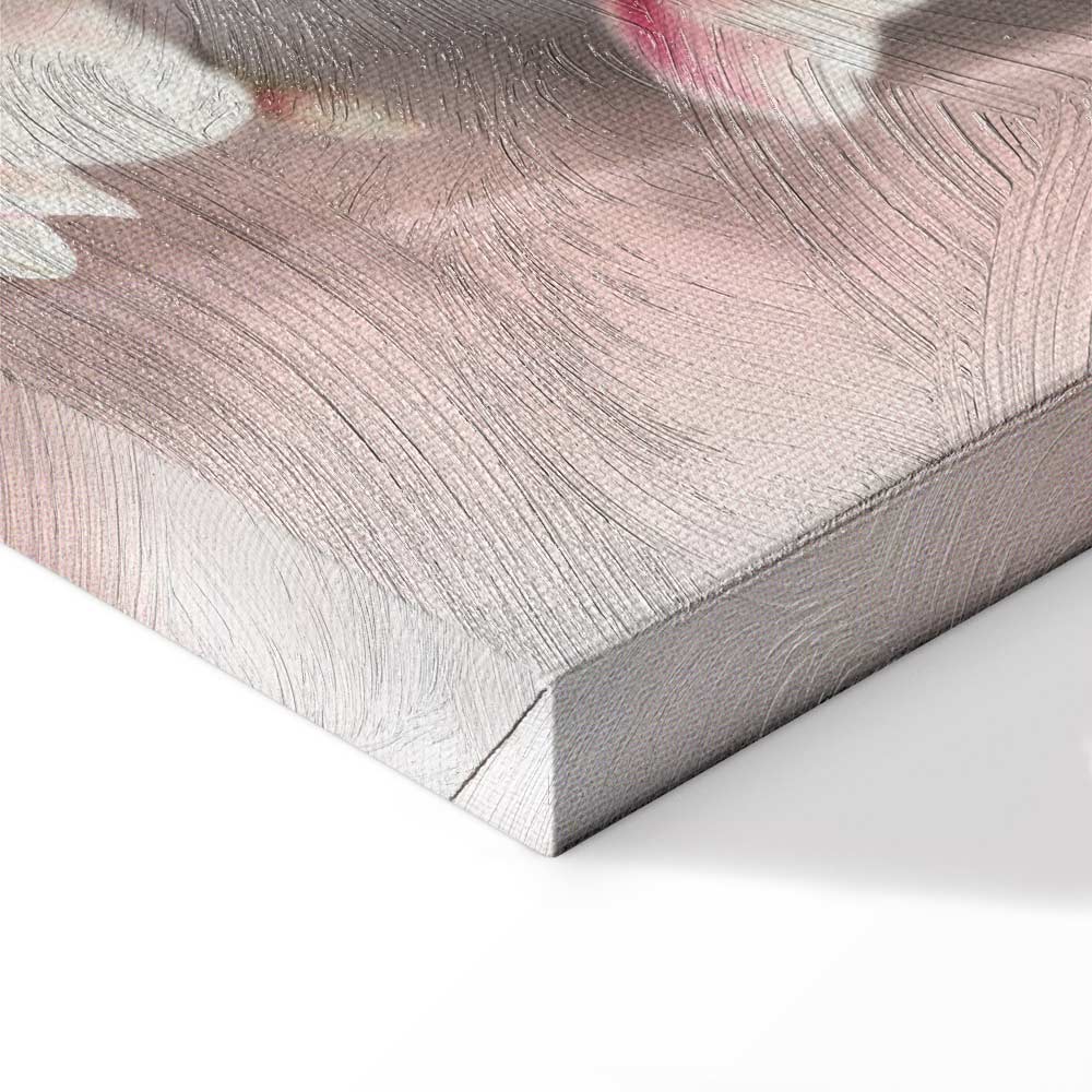 Magnolia Bloom Floral Canvas Print