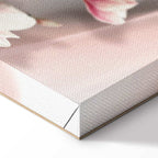 Magnolia Bloom Floral Canvas Print