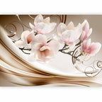 Magnolia Waves Floral Wall Mural