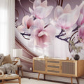 Colourful Magnolia Flowers Wall Mural
